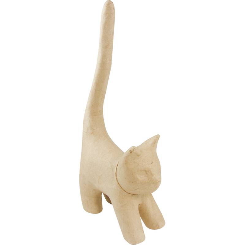 décopatch Pappmaché-Figur "Katze 2", 320 mm