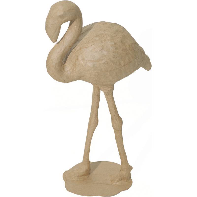décopatch Pappmaché-Figur "Flamingo", 270 mm
