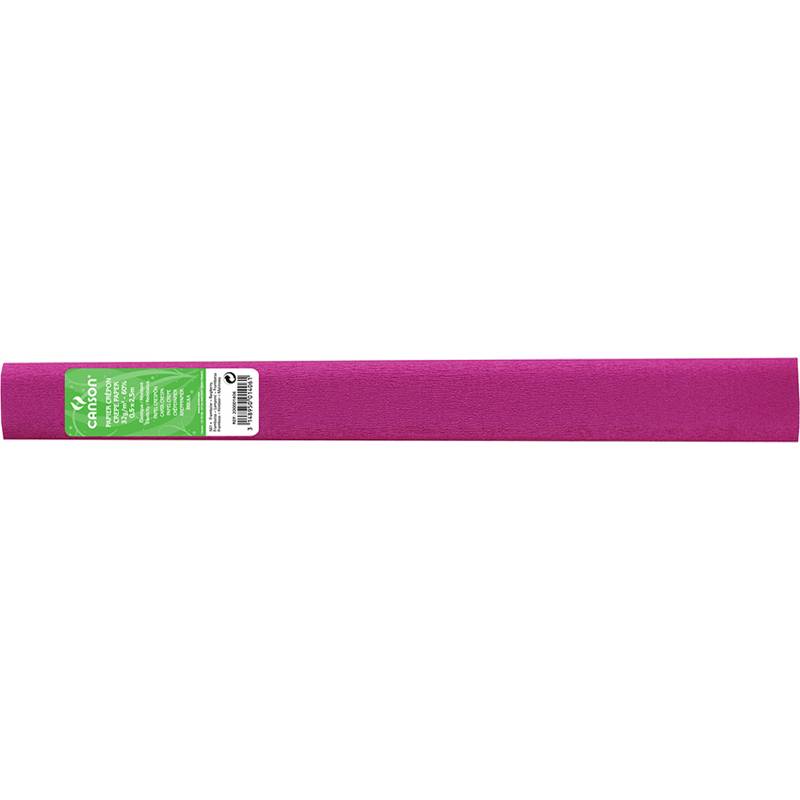 CANSON Krepppapier-Rolle, 32 g/qm, Farbe: himbeer (561)