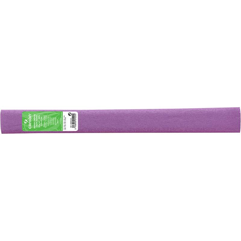 CANSON Krepppapier-Rolle, 32 g/qm, Farbe: lila (10)