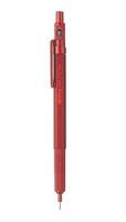 Rotring Feinminenstift 600 Metallic 0.7mm, Rot, Metall, HB, 0,7 mm, Hexagonal, Metall