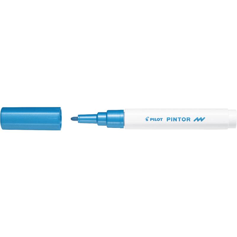 PILOT Pigmentmarker PINTOR, fein, metallic-blau