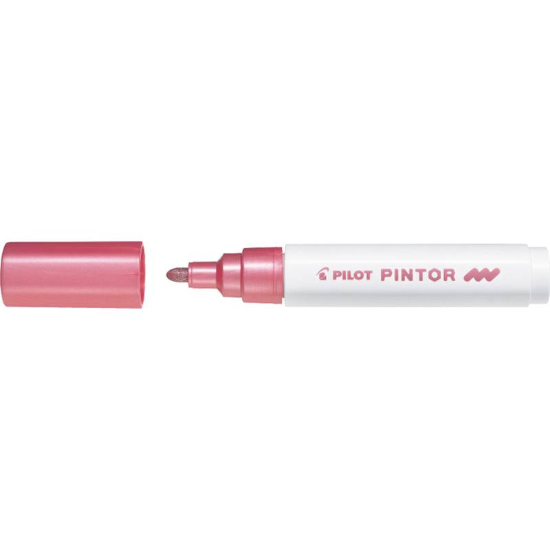 PILOT Pigmentmarker PINTOR, medium, metallic-rosa