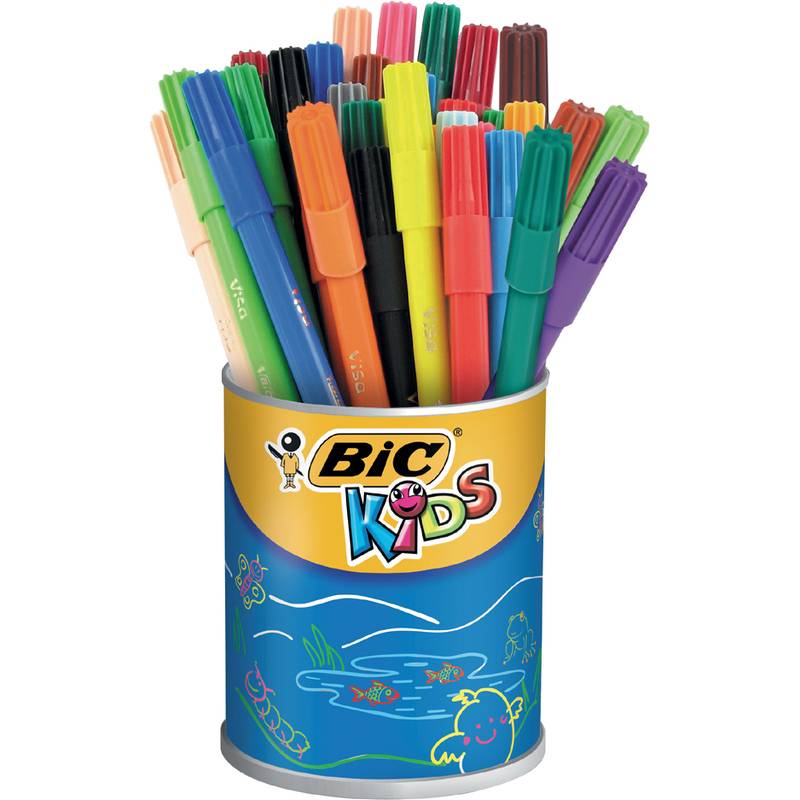 BIC KIDS Fasermaler Visa, 36er Box