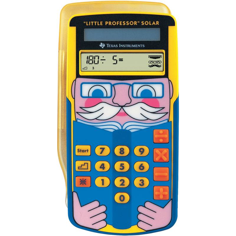 TEXAS INSTRUMENTS Schulrechner Little Professor Solar