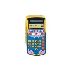 TEXAS INSTRUMENTS Schulrechner Little Professor Solar Rechenlehrer und interaktives Lernspiel, 50.000 Aufgaben zu (LITTL