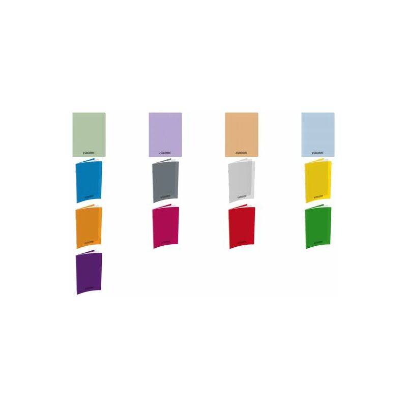 CONQUERANT CLASSIQUE Cahier 240 x 320 mm, séyès, gris