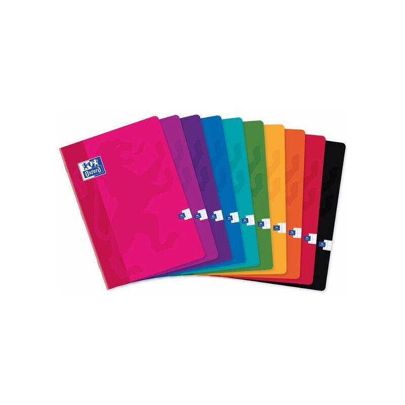 Oxford Schulheft, DIN A4, kariert, 48 Blatt, mit Rand