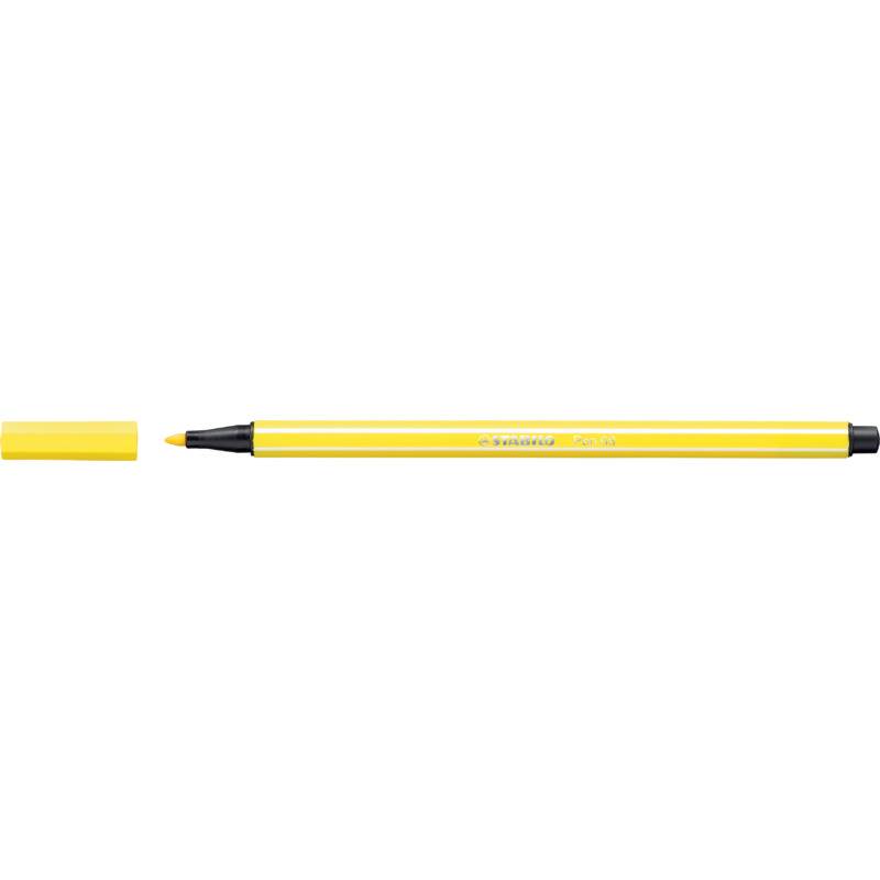STABILO Fasermaler Pen 68, zitronengelb