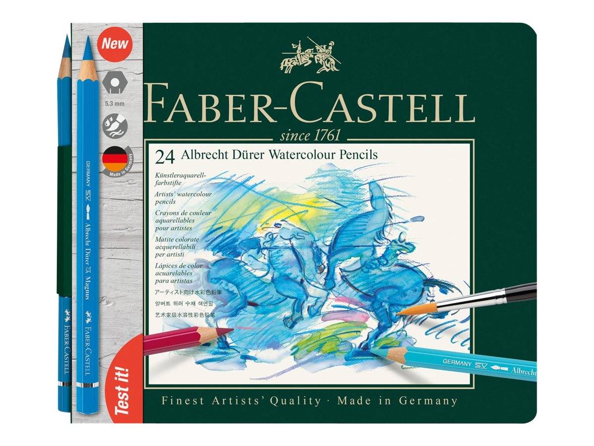 FABER-CASTELL ALBRECHT DÜRER - Farbstift - permanent - gemischte Farben - 3.8 mm (Packung mit 36)