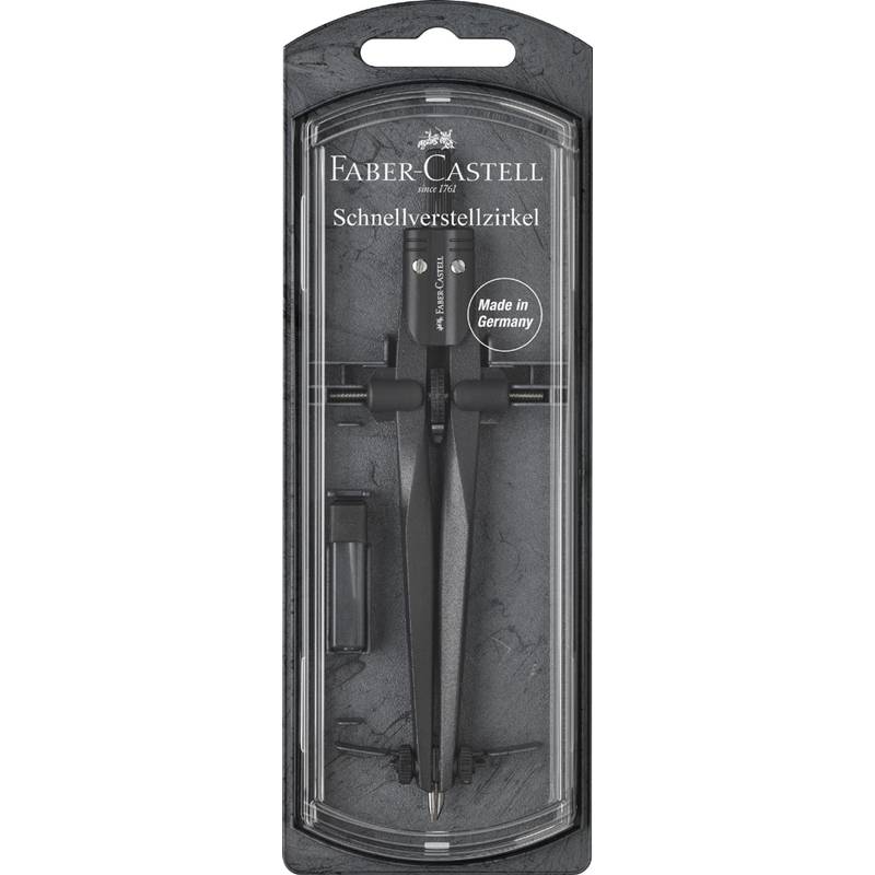 FABER-CASTELL Schnellverstellzirkel STREAM, schwarz
