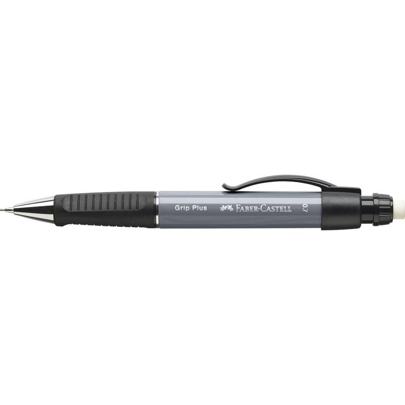 FABER-CASTELL Druckbleistift GRIP PLUS 1307, steingrau