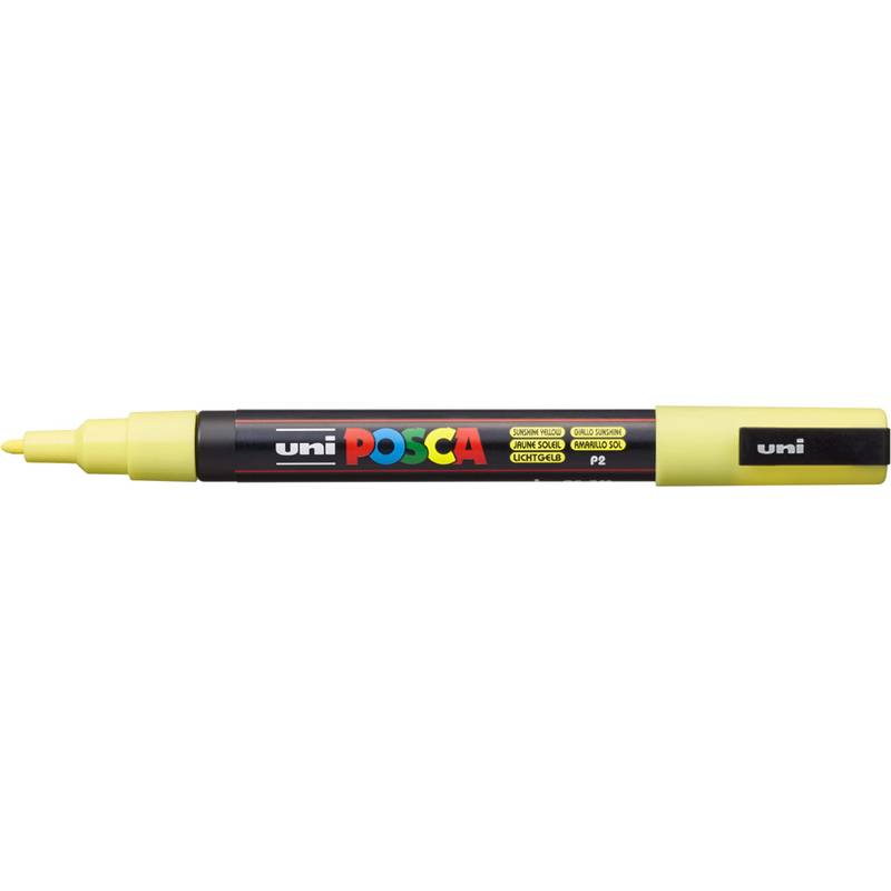 POSCA Pigmentmarker PC-3M, lichtgelb