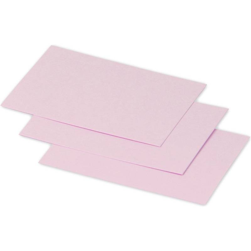 Pollen by Clairefontaine Minikarte 70 x 95 mm, bonbonrosa