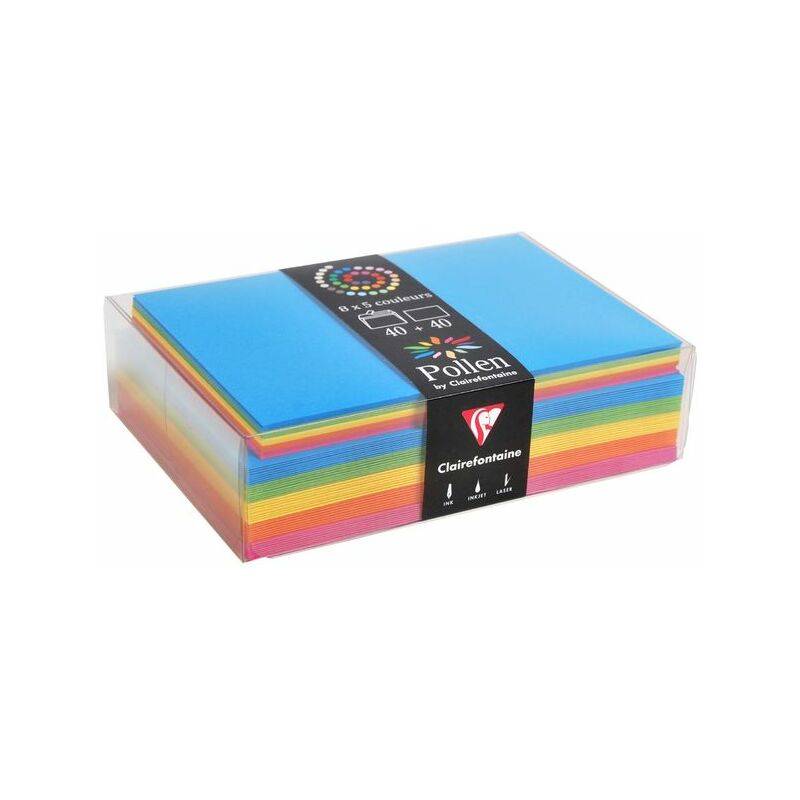 Pollen by Clairefontaine Karten-Set, Sortierung Sommer