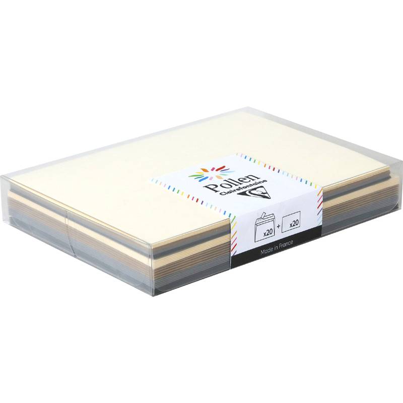 Pollen by Clairefontaine Karten-Set, Sortierung Casual