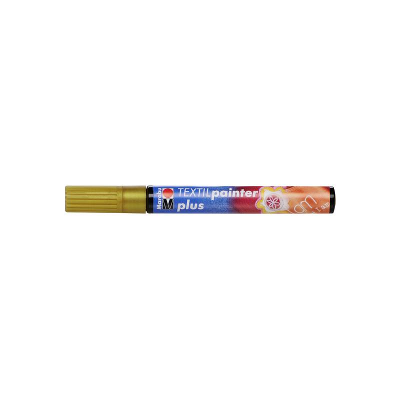 Marabu Textilmarker "Textil Painter Plus", metallic-gold