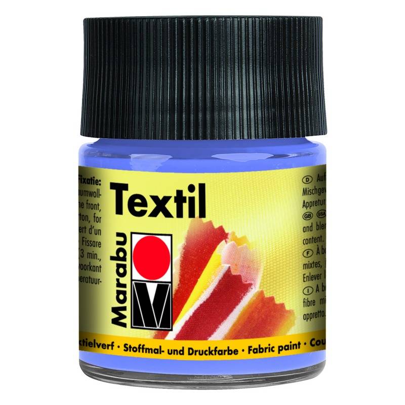 Marabu Textilfarbe "Textil", flieder, 50 ml, im Glas