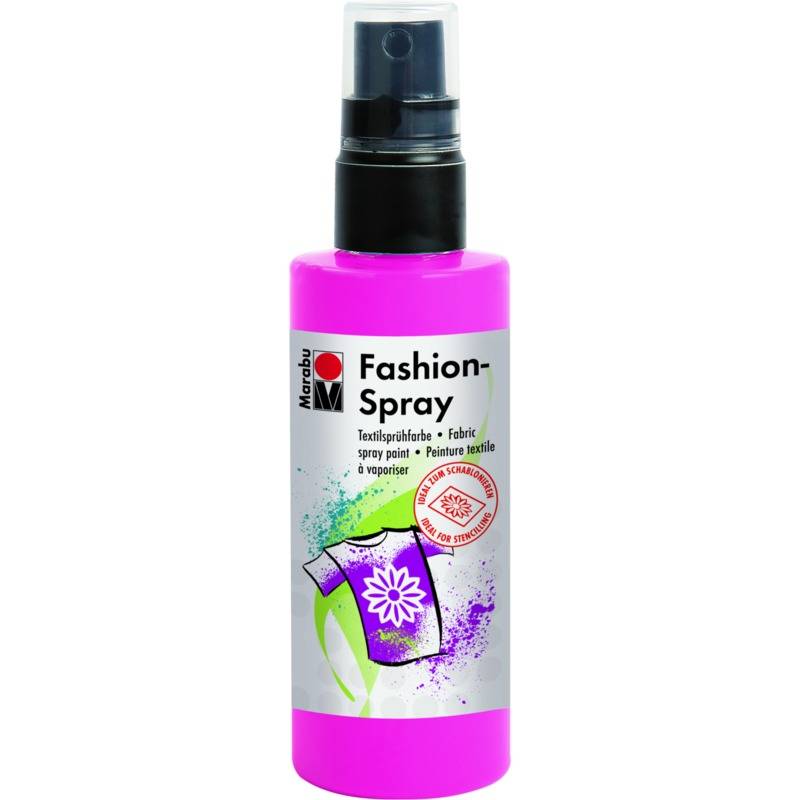 Marabu Textilsprühfarbe "Fashion-Spray", pink, 100 ml