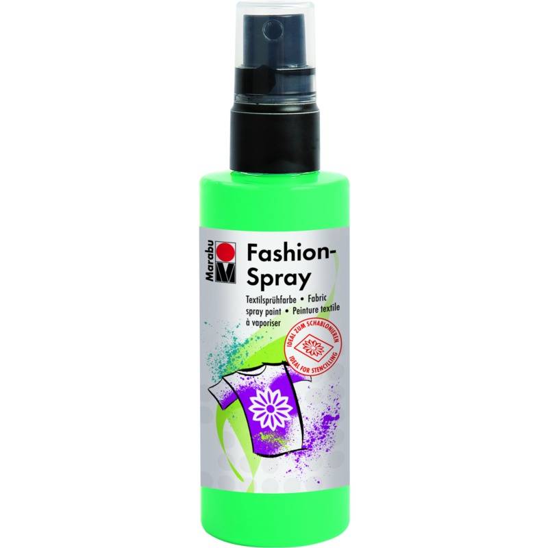 Marabu Textilsprühfarbe "Fashion-Spray", apfelgrün, 100 ml