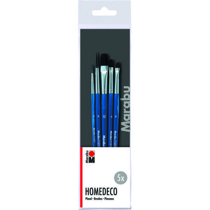 Marabu Pinselset Homedeco, 5-teilig