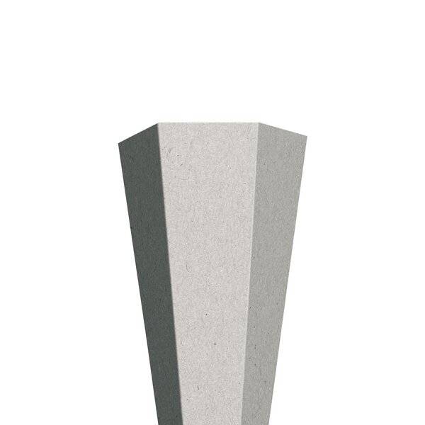 Schultütenrohling grau - eckig 85 cm