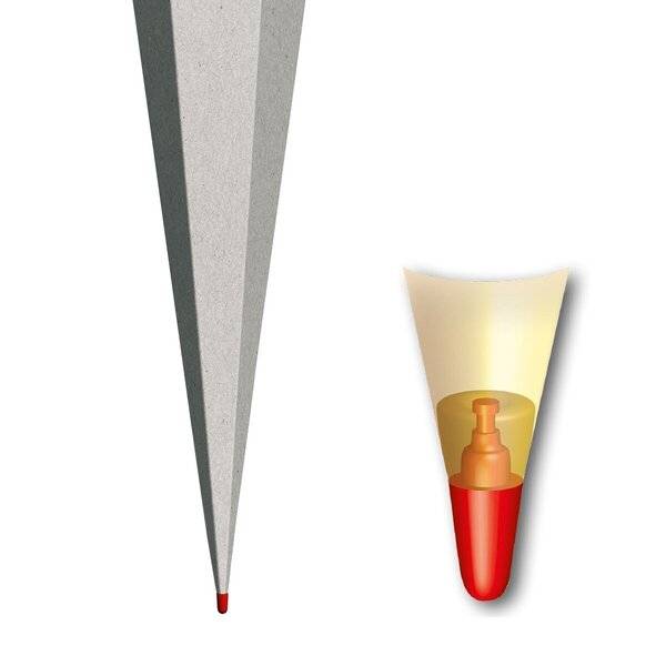 Schultütenrohling grau - eckig 85 cm