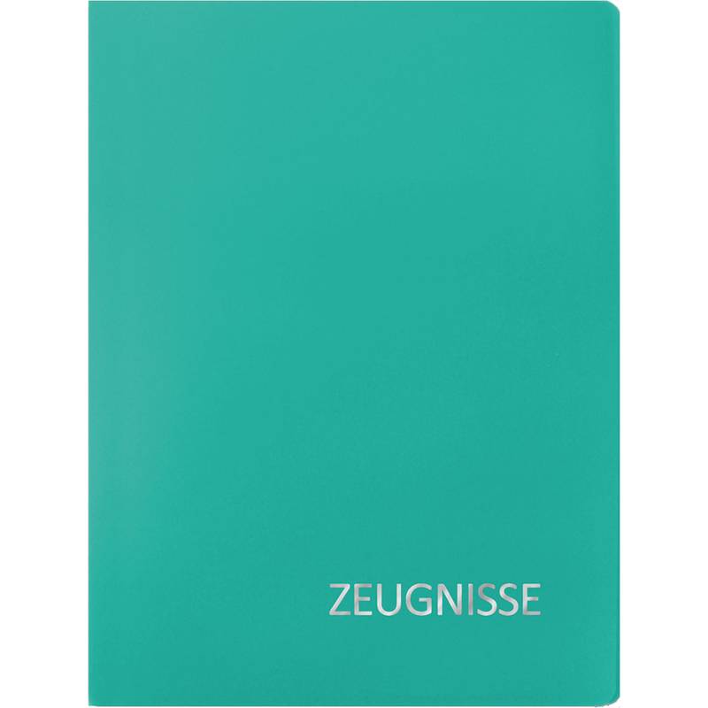 ROTH Zeugnismappe Basic, aus PP, DIN A4, türkis