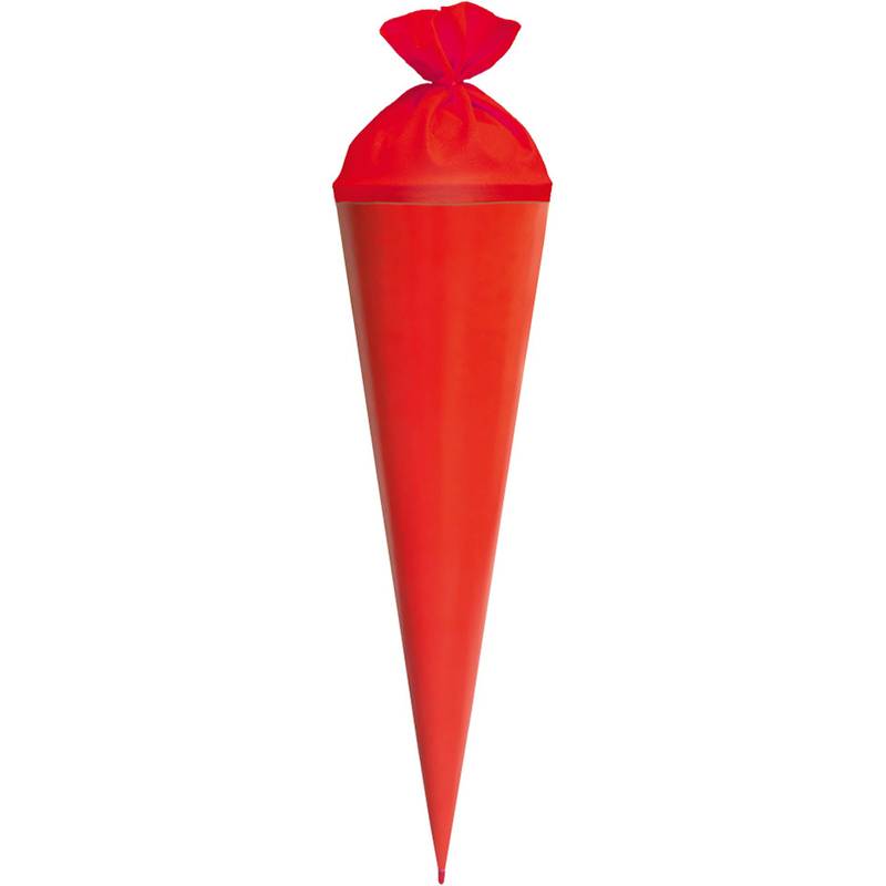 ROTH Bastelschultüte mit Verschluss, 700 mm, rot