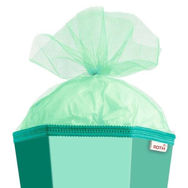 Bastel-Schultüte mint - eckig 85 cm