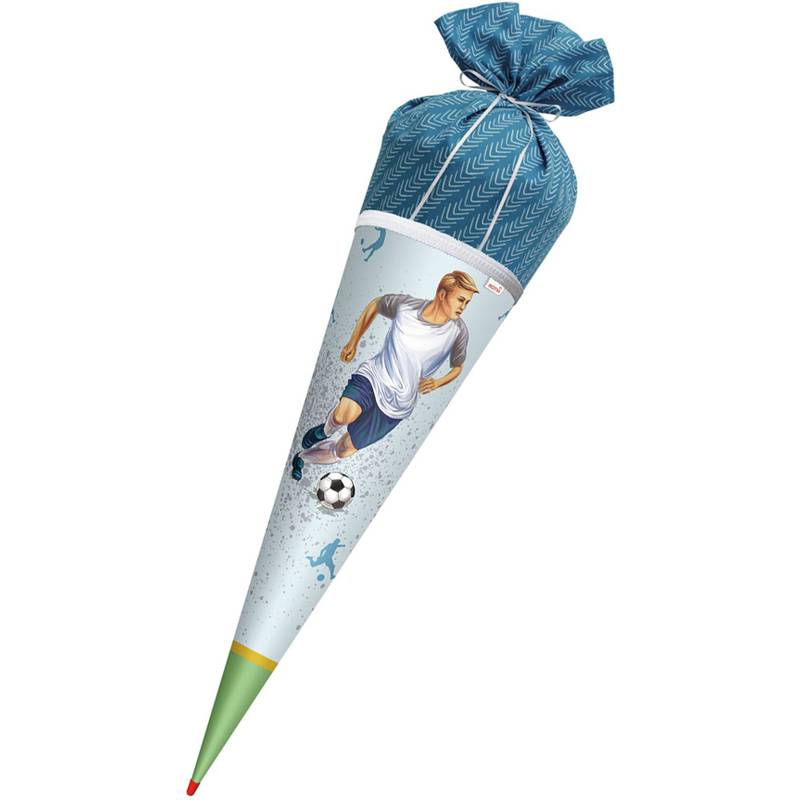 ROTH Motiv-Schultüte Lieblingsstück "Traumtor", 700 mm, rund