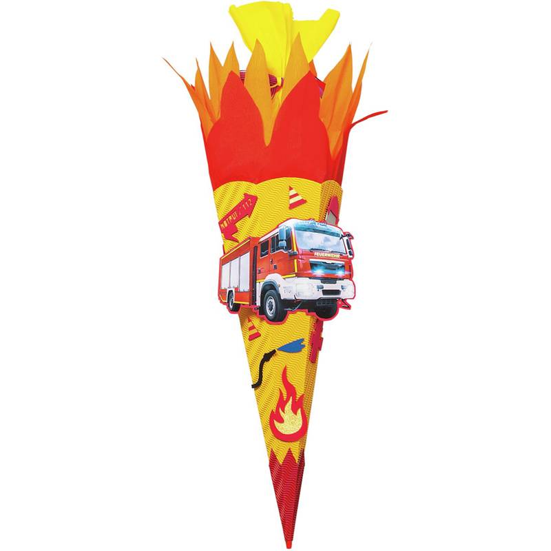 ROTH Schultüten-Bastelset "Feuerwehr", 680 mm