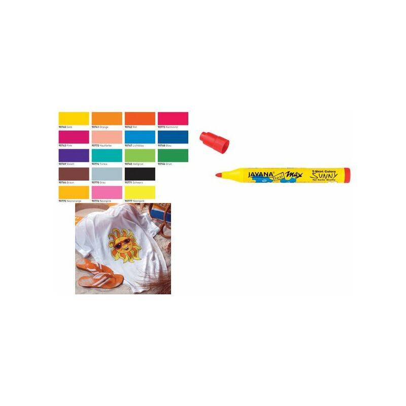 KREUL Textilmarker JAVANA "texi mäx medium", neonorange