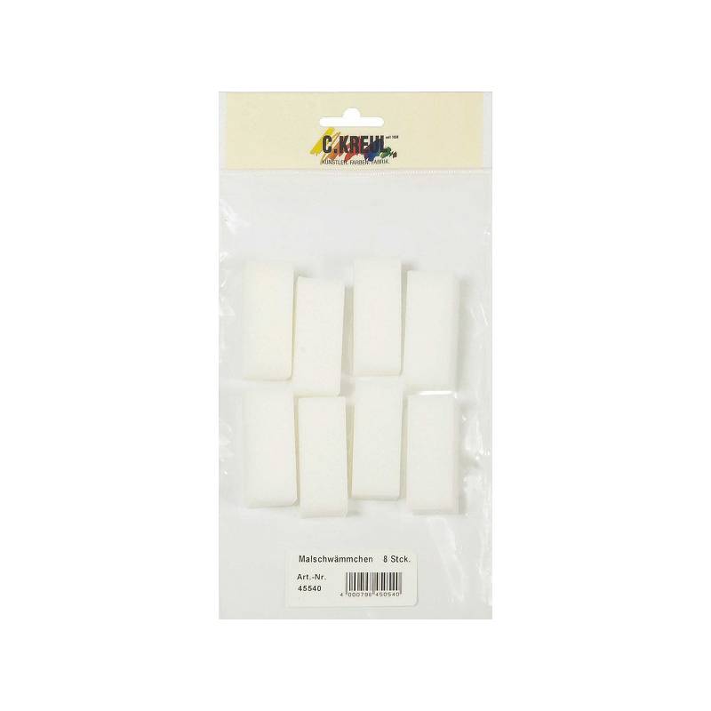 KREUL Malschwämmchen, 8er-Set