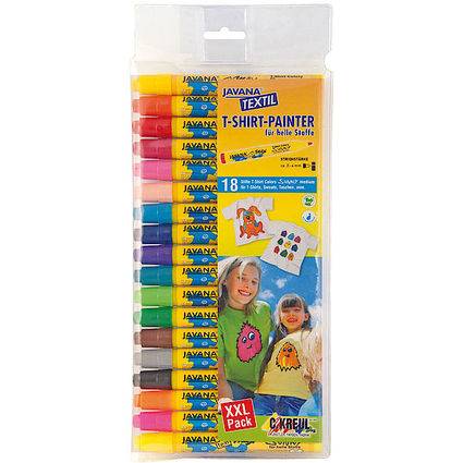 KREUL Textilmarker medium "Junior", 18er-Set