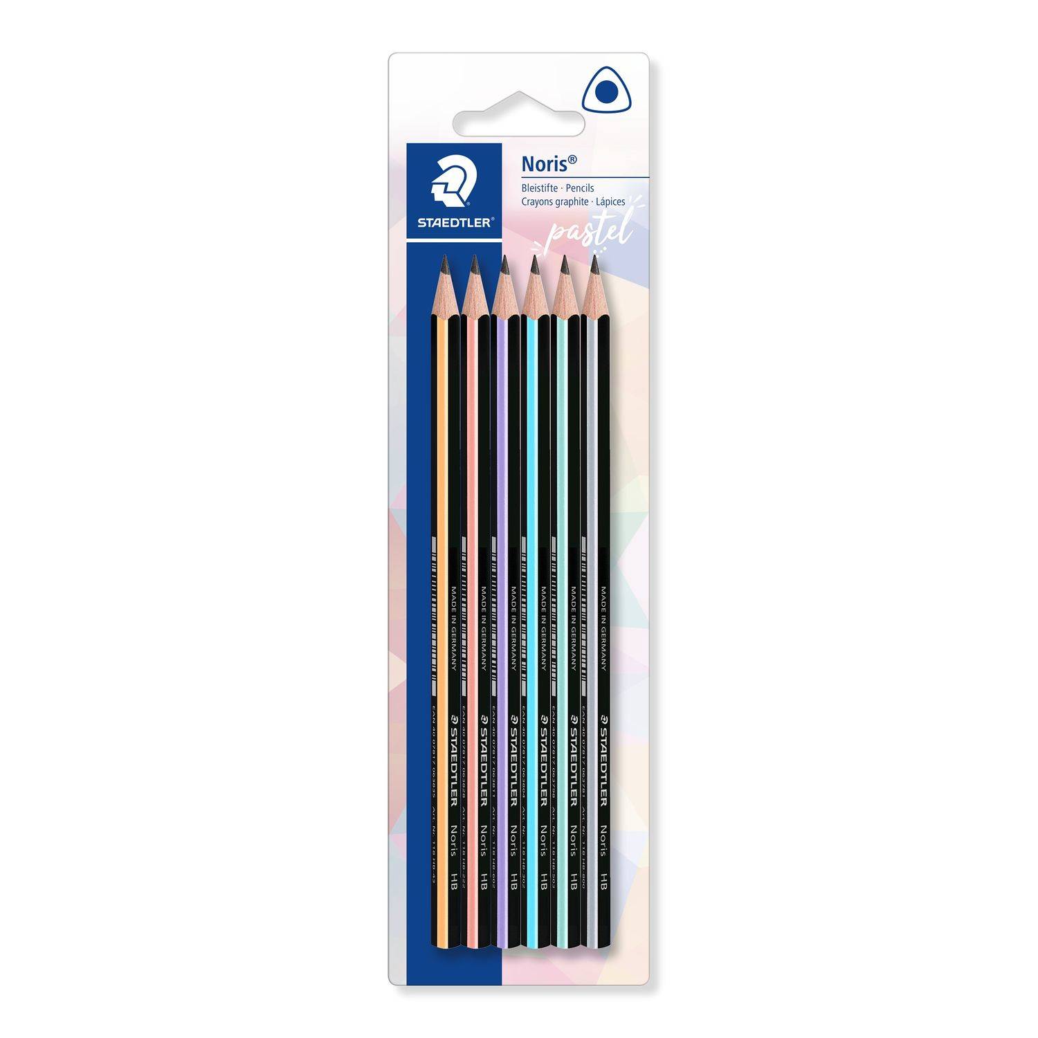 Staedtler 118, HB, Mehrfarben, Dreieckig, 6 Stück(e)