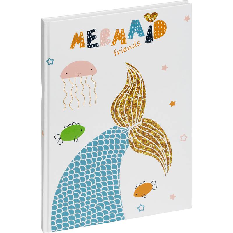 PAGNA Freundebuch "Mermaid", 120 g/qm, 60 Blatt
