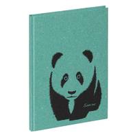Pagna Save me Panda, Abbildung, Mintfarbe, A5, 128 Blätter, Punktgitter-Papier, Hardcover
