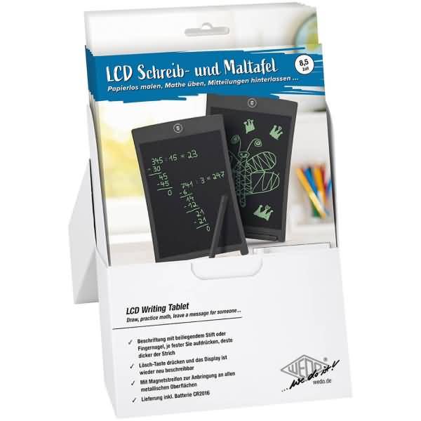 Wedo 66 908501, Schwarz, 1 Stück(e), 4 mm, 143 mm, 210 mm, Box
