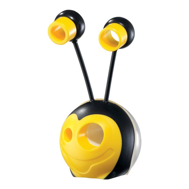 Maped Doppel-Spitzdose Croc Croc Universal, gelb/schwarz