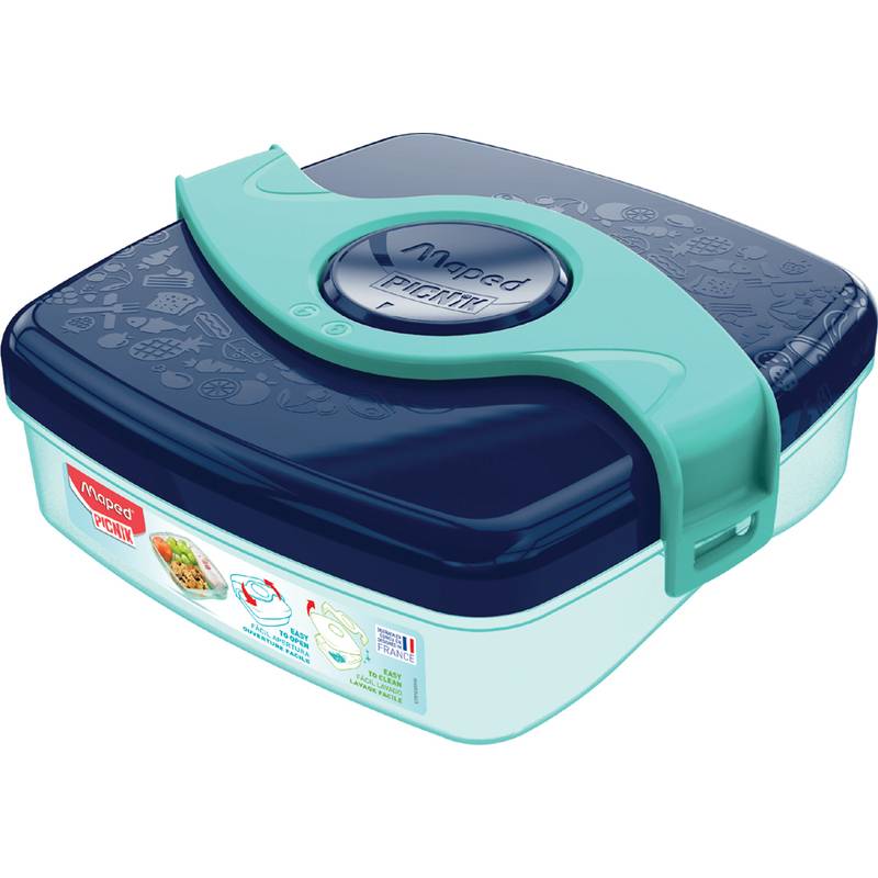 Maped PICNIK Brotdose ORIGINS LUNCH-BOX, 0,52 l, blau/türkis