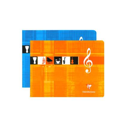 Clairefontaine Cahier de Musique, 170 x 220 mm paysage