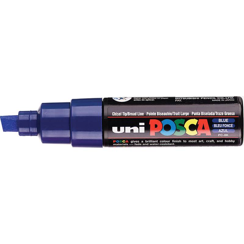 POSCA Pigmentmarker PC-8K, dunkelblau