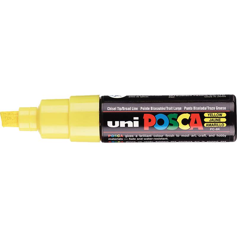 POSCA Pigmentmarker PC-8K, gelb
