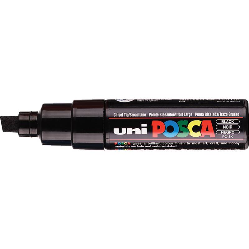 POSCA Pigmentmarker PC-8K, schwarz