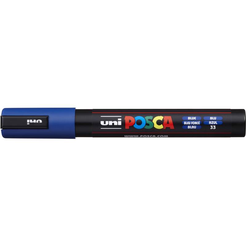 POSCA Pigmentmarker PC-5M, dunkelblau