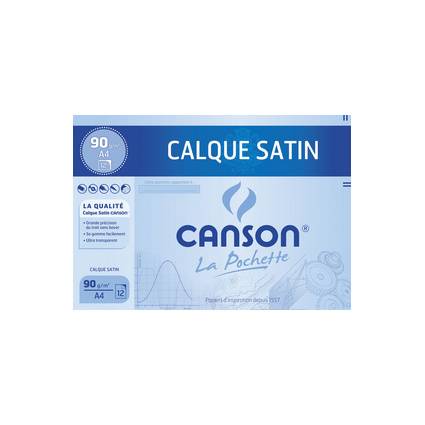 CANSON Transparentpapier, satiniert, DIN A4, 90 g/qm