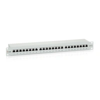 equip - Patch Panel - CAT 6 - STP - RAL 7035 - 1U - 48.3 cm (19"") equip - Patch Panel - CAT 6 - STP - RAL 7035 - 1U - 48.3 cm (19"")