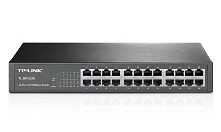 TP-LINK TL-SF1024 - Switch - 24 x 10/100 - Desktop