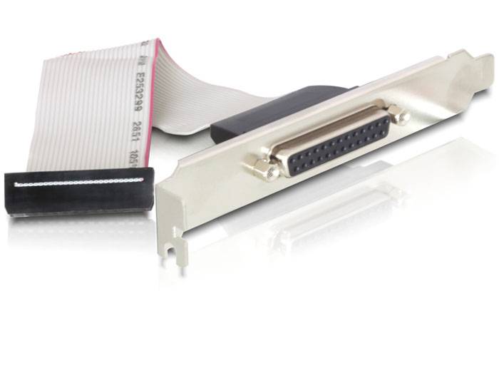 Delock PCI Express card 4 x serial, 1x parallel